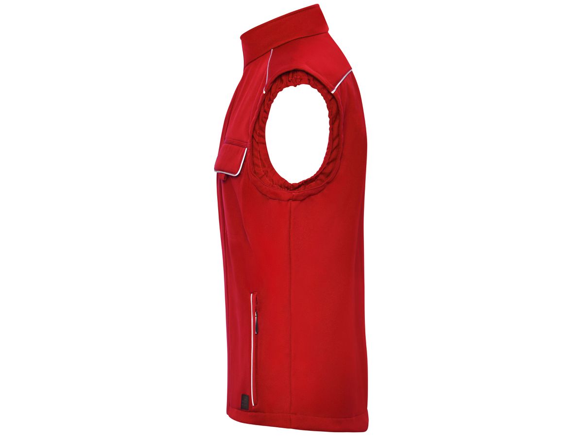 JN Softshell-Weste JN883 red, Größe 6XL