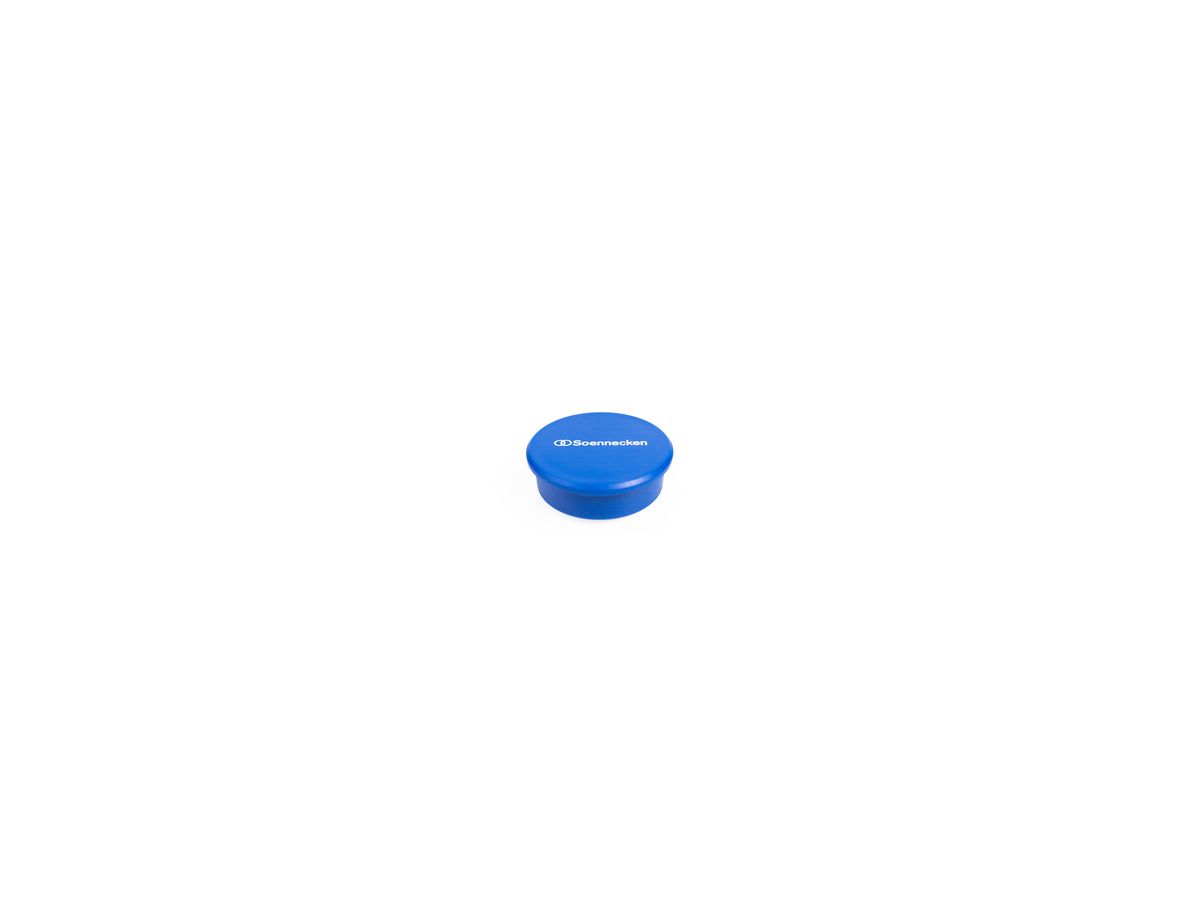 Soennecken Magnet  4884 rund 38mm 2,5kg blau 10 St./Pack.