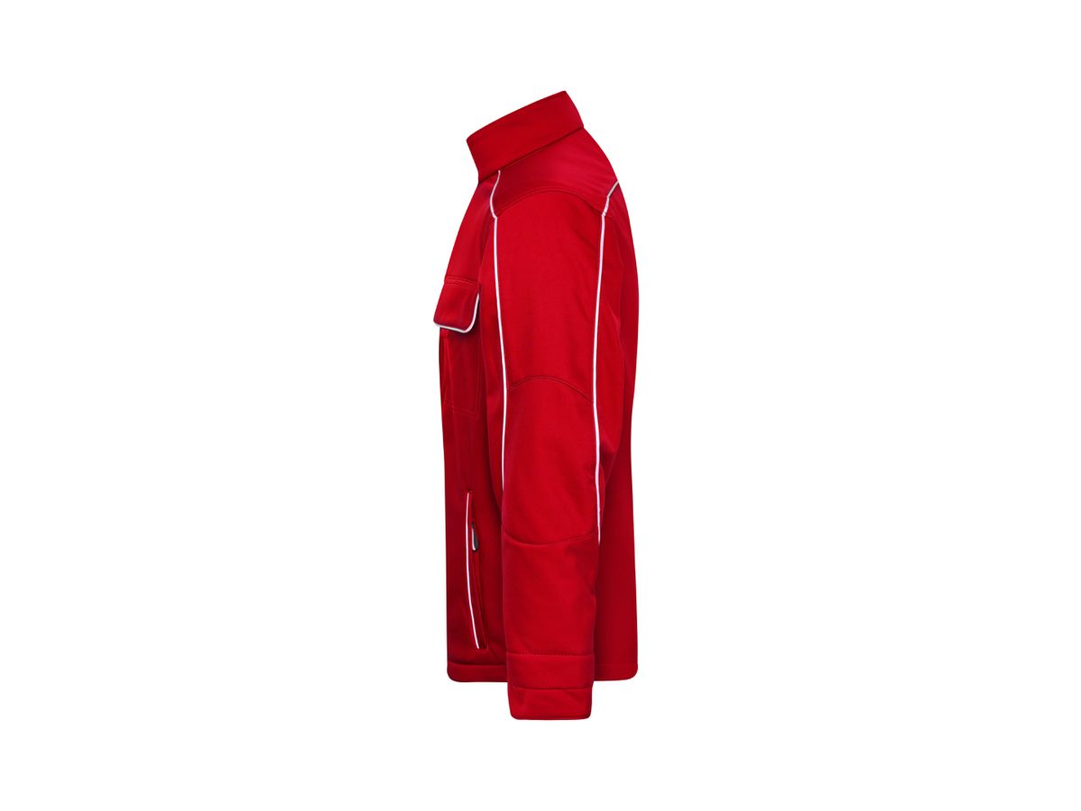 JN Softshell-Jacke JN884 red, Größe 6XL
