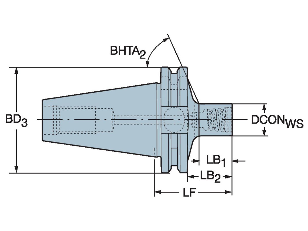 COROMANT Adapter ISO 7388-1 - Coromant EH 392.140EH-4020046