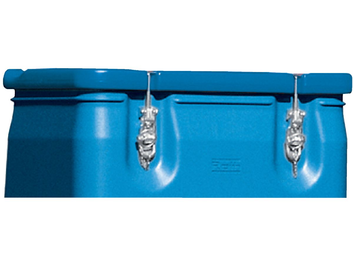 Mobil-Box 250 l Deckel blau