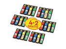 Post-it Haftstreifen Index Mini Promotion 683-4+2 farbig sortiert