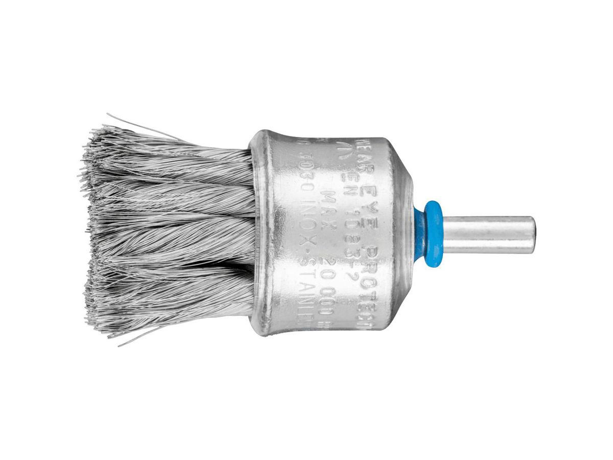 PFERD Pinselbürste mit Schaft PBG 2525 Inox 0,15
