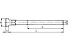 Screw for T-slot  D787 M16x18x160mm cpl. FORMAT