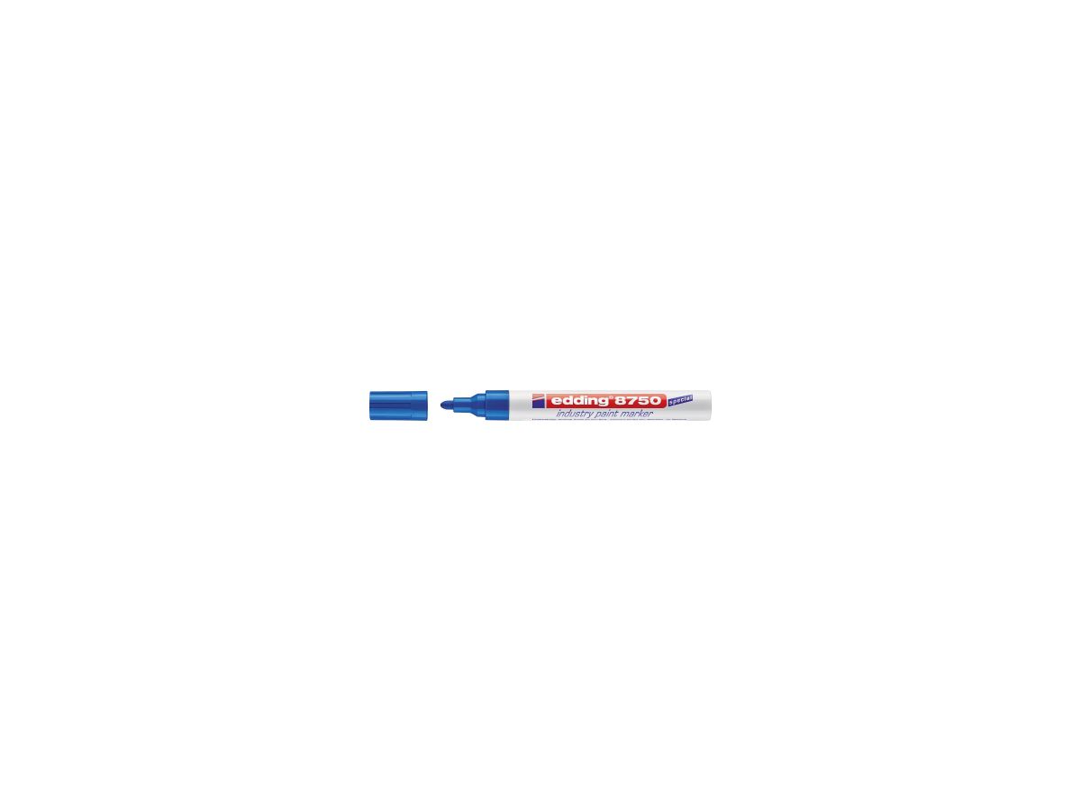 Paint marker no.8750 blue Edding