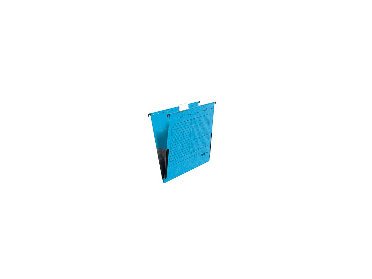 Falken Hängetasche 80002561 A4 Leinenfrösche blau