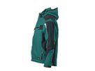 JN Craftsmen Softshell Jacket JN824 100%PES, dark-green/black, Größe XS