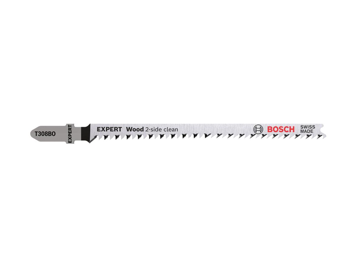 BOSCH Stichsägeblatt Expert T 308 BO Pack a 5 Stück