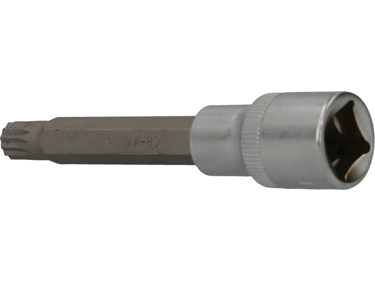 BRILLIANT TOOLS 1/2" Bit-Schrauben- dreher-Einsatz,XZN, 100mm, M10