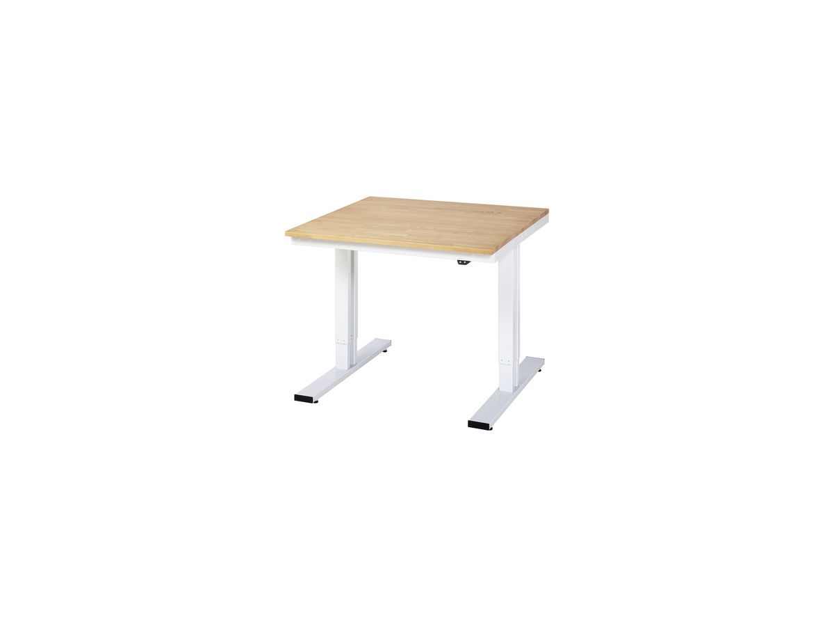 RAU Werktisch adlatus Buche 1000X1000X720-1120mm