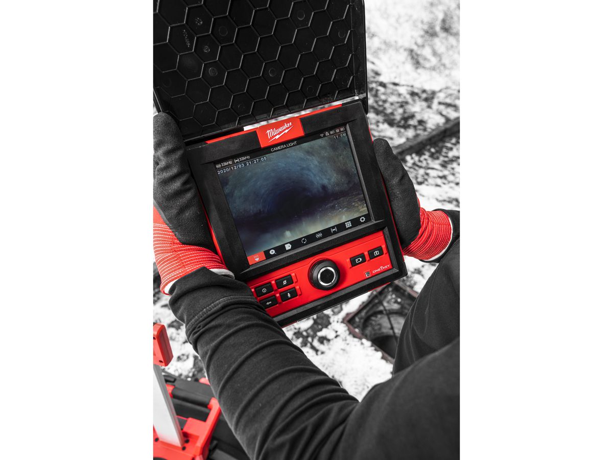 Akku-Monitor für Kanalinspektionsgerät M18SIM-0