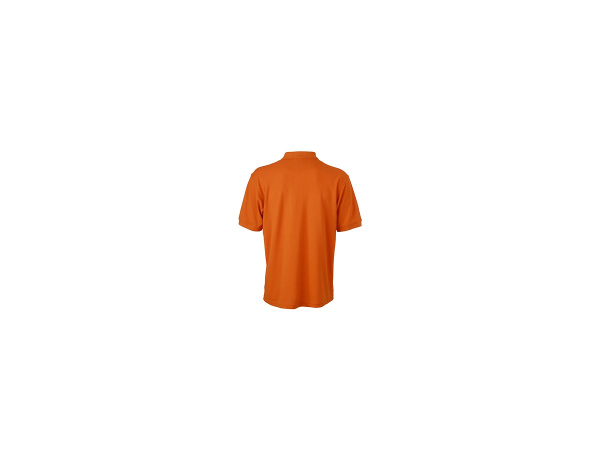 JN Men's Workwear Polo JN830 50%BW/50%PES, orange, Größe 6XL