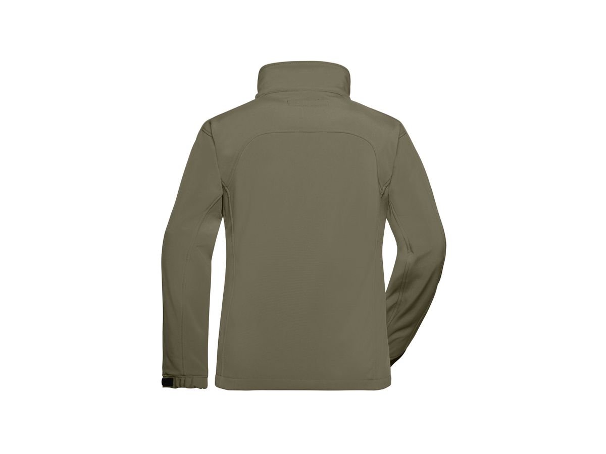 JN Ladies Softshell Jacket JN137 95%PES/5%EL, olive, Größe M