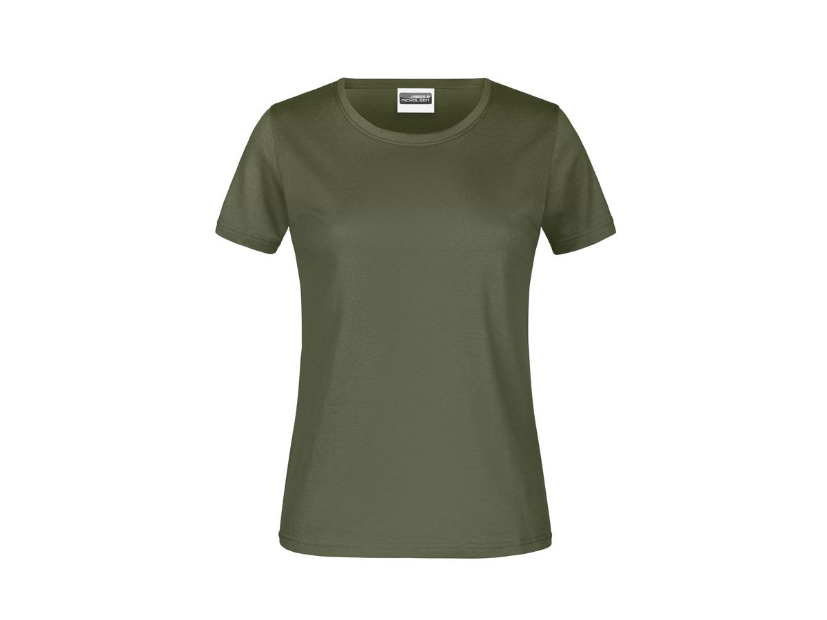 JN Promo-T Lady 180 JN789 olive, Größe M