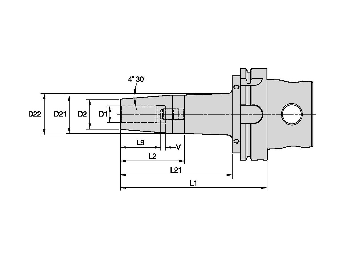 KM SYSTEMS Shrink Fit Toolholders TT GP