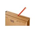 ColomPac Versandkarton POST-BOX CP067.06 33x12x29cm braun
