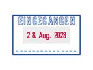 trodat Datumstempel Printy-Dater 4750/L1 41x24mm EINGEGANGEN gr/sw