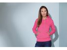 JN Ladies Hooded Sweat JN051 80%BW/20%PES, grey-heather, Größe S