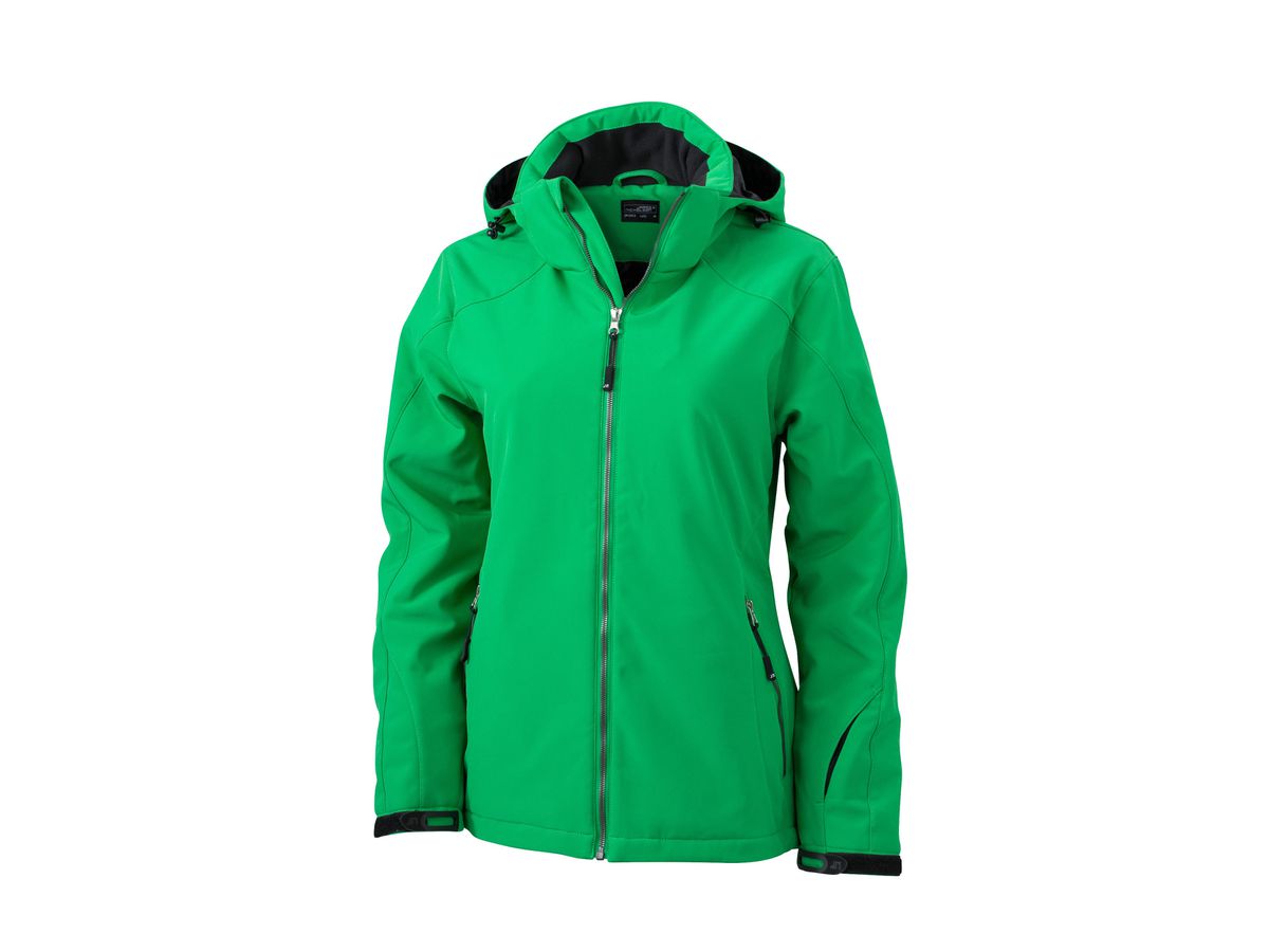 JN Ladies Wintersport Jacket JN1053 92%PES/8%EL, green, Größe S