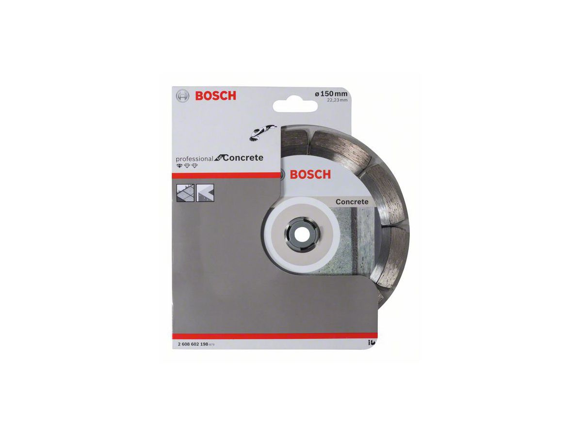 Diamant-Trennscheibe Beton, 125mm, Seggmenthöhe 10mm