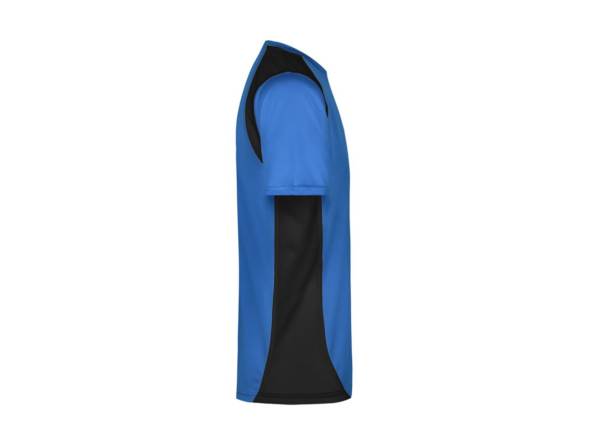 JN Mens Running-T JN306 100%PES, royal/black, Größe M