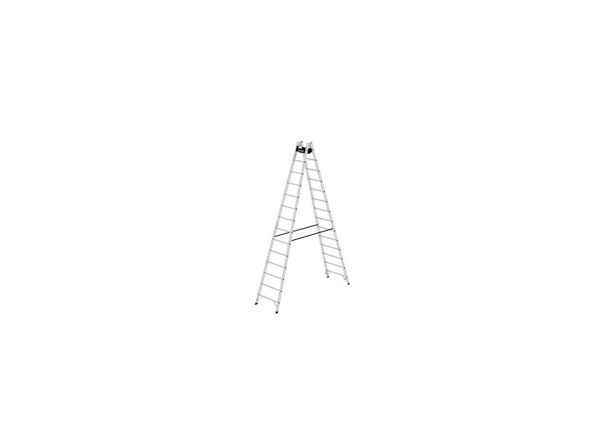 Stehleiter alu 2x14 Sprossen
