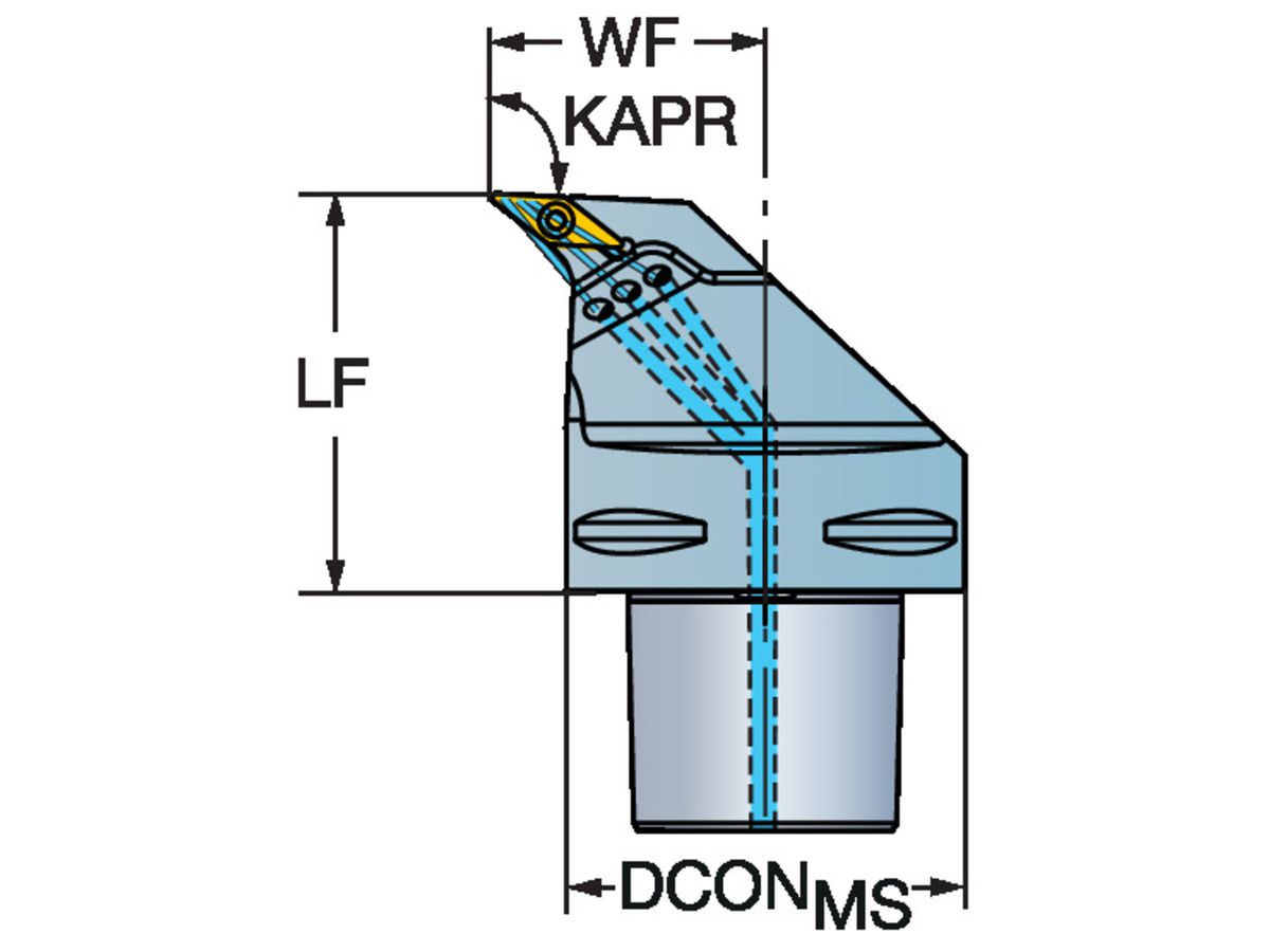 COROMANT CoroTurn 107 Schneidkopf zum