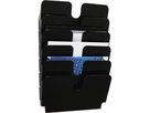 Durable Prospekthalter FLEXIPLUS 1700014061 A4 quer 6Fächer sw