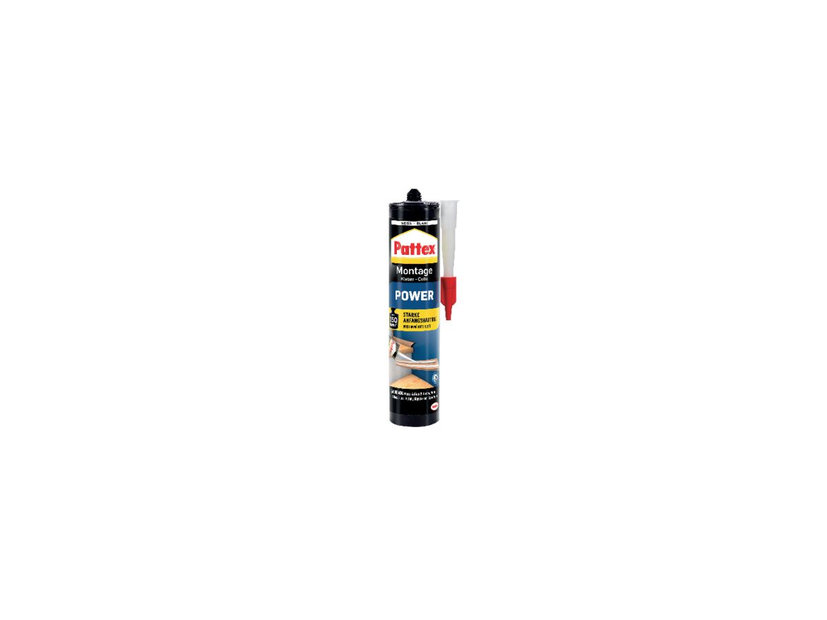 PATTEX Montage Power 370g Kartusche weiß