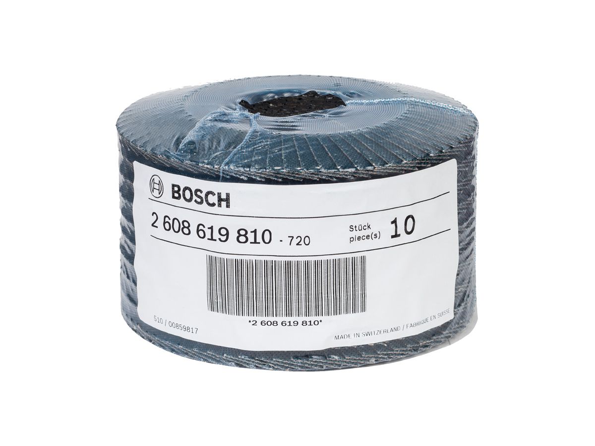 BOSCH X-LOCK-Fächerschleifscheibe X551 Expert for Metal, 115 mm, K 120