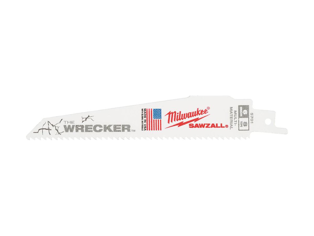 MILWAUKEE Säbelsägeblatt THE WRECKER 150x3,6/2,3 mm, 7/11 TPI