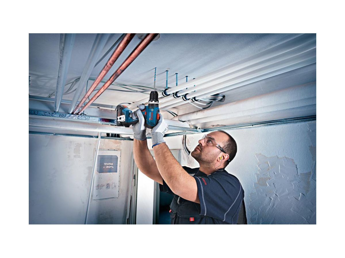 BOSCH Akku-Schlagbohrschrauber GSB 18V-65, solo, in L-BOXX