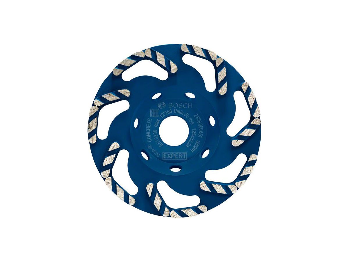 BOSCH Diamanttopfscheibe Expert for Concrete, 125x22,23x4,5 mm