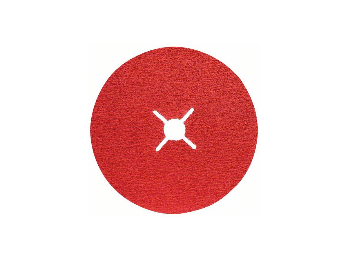 BOSCH Fiberschleifscheibe R780, Best for Metal, 180 mm, K 100