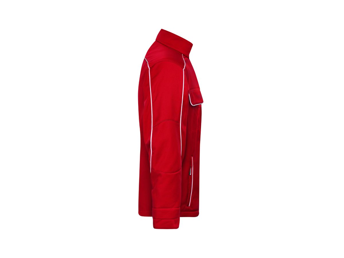 JN Softshell-Jacke JN884 red, Größe 6XL