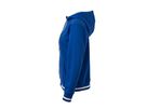 JN Ladies' Club Sweat Jacket JN775 royal/white, Größe XL