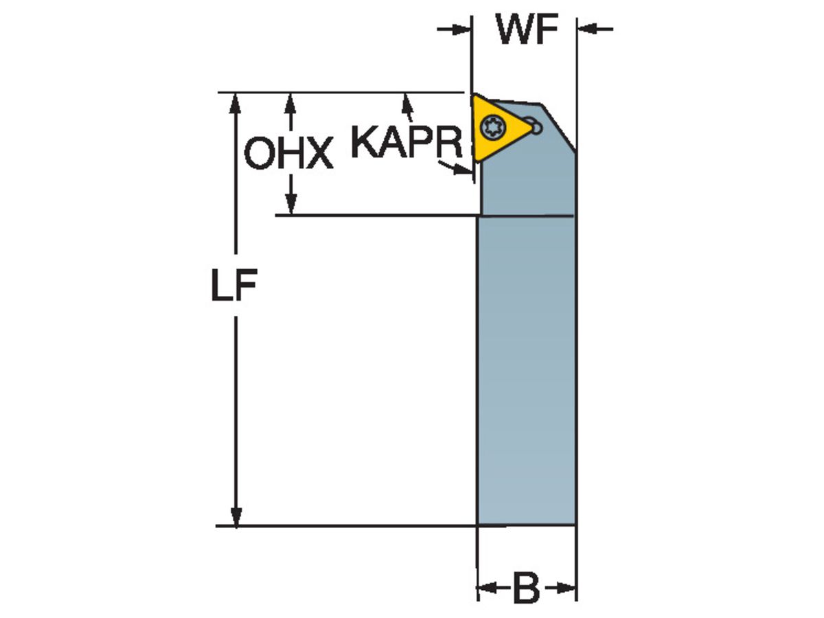 COROMANT CoroTurn 107 Schaftwerkzeug zum