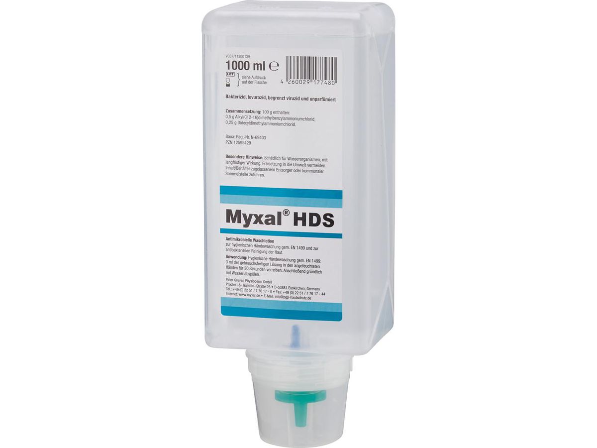 Händedekontamanitation Myxal HDS, 1000ml Variof.