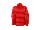 JN Ladies Quilted Down Jacket JN1081 100%PES, red/black, Größe S