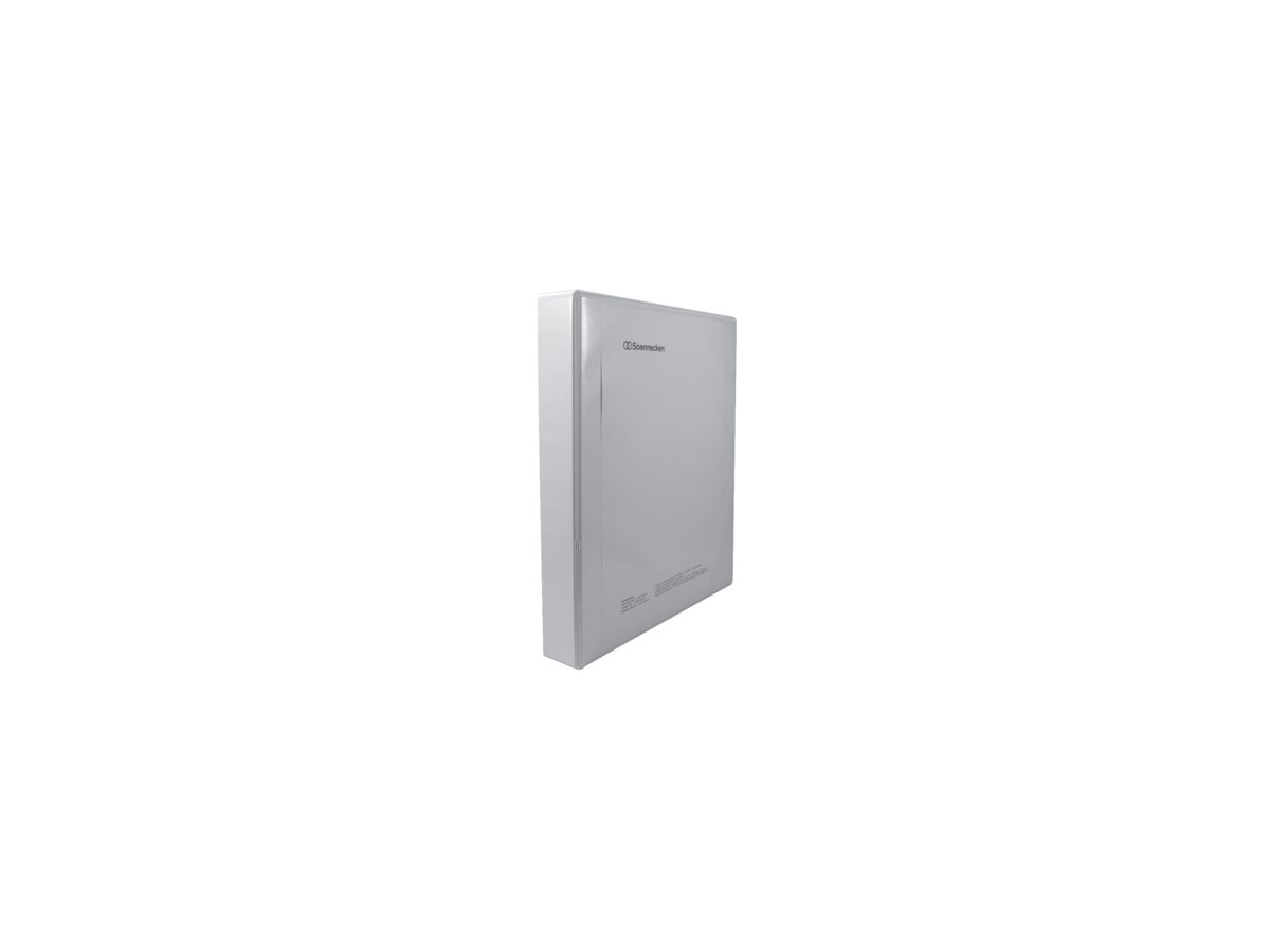 Soennecken Präsentationsringbuch 4142 DIN A4 50mm 2Ringe weiß