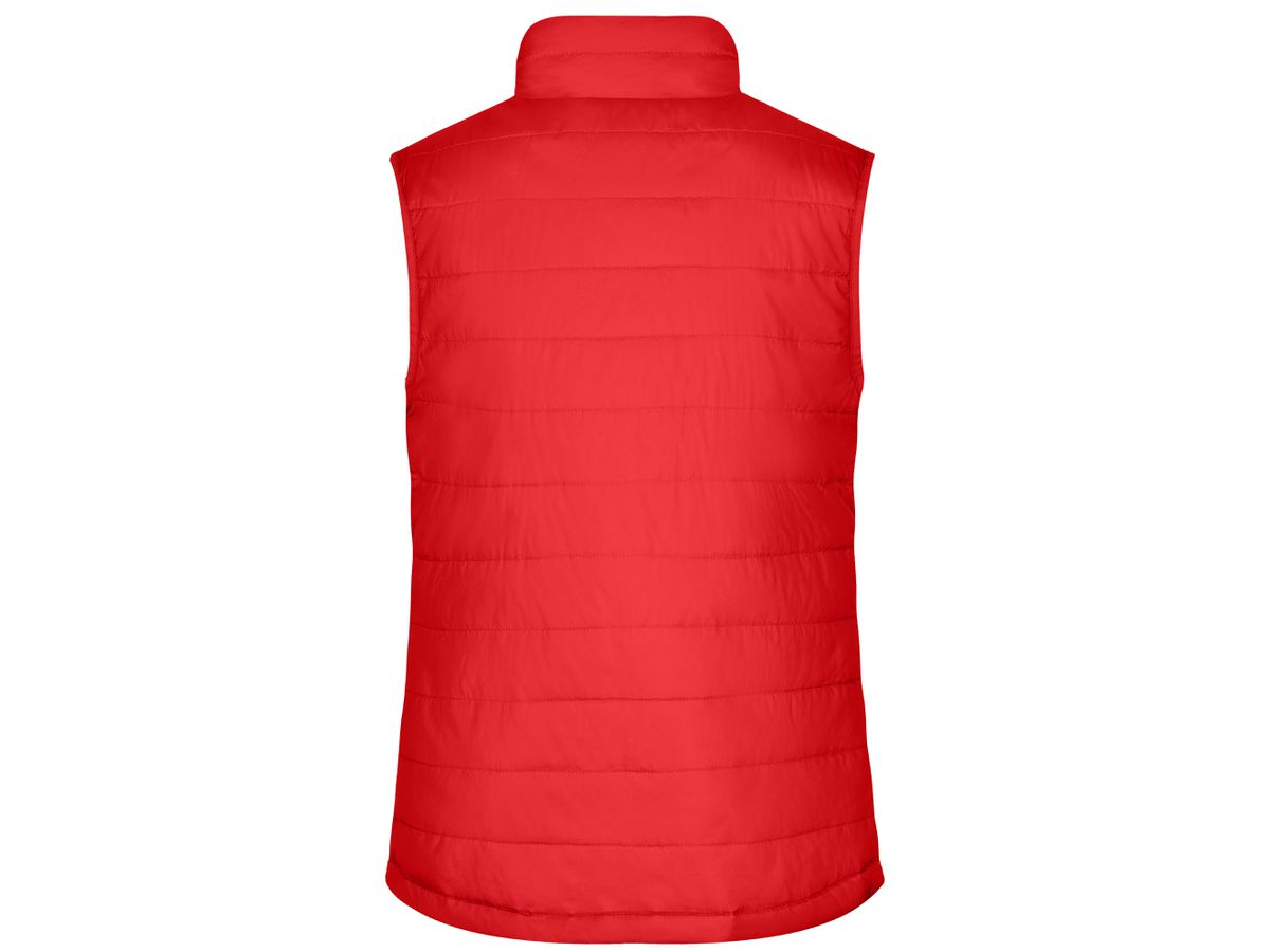 JN Ladies' Padded Vest JN1135 red, Größe S