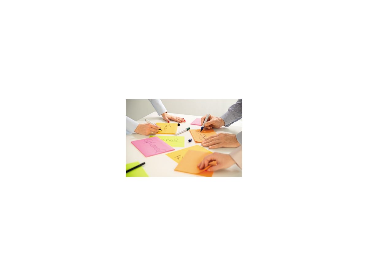 Post-it Haftnotiz Meeting Notes 6845-SSP sortiert 4 St./Pack.
