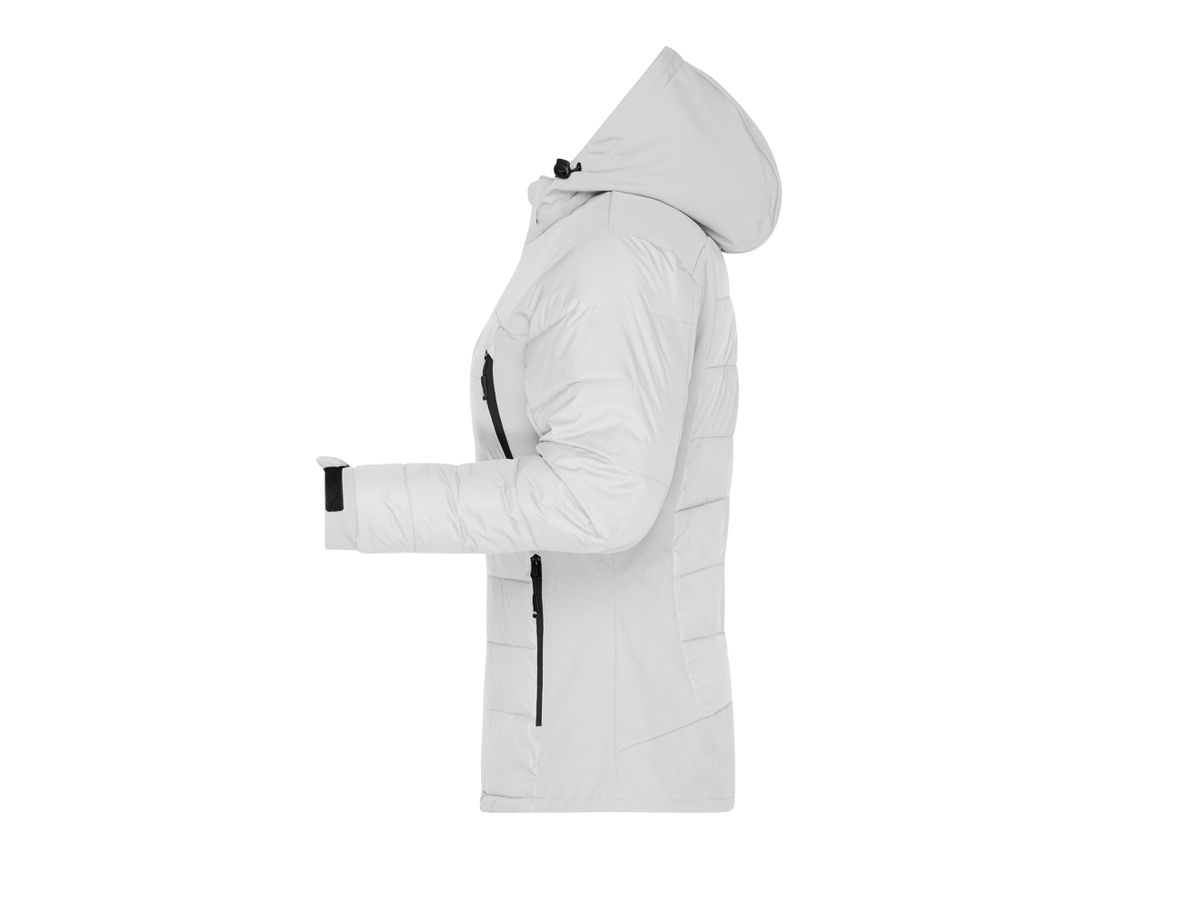 JN Ladies Outdoor Hybrid Jacket JN1049 95%PES/5%EL, white, Größe M