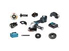 MAKITA Akku-Winkelschleifer im MakPak DGA511RTJ, 2x5,0Ah