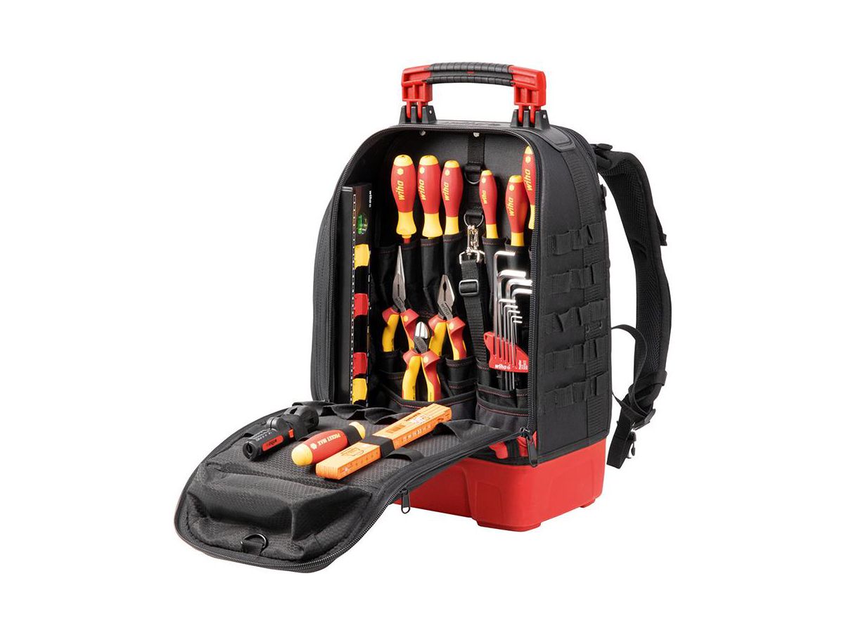 WIHA Werkzeugrucksack electric 28-tlg. 45528