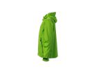 JN Mens Outdoor Jacket JN1098 100%PES, spring-green/iron-grey, Größe M