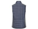 JN Ladies' Knitted Hybrid Vest JN739 light-melange/anthracite-melange Gr. L
