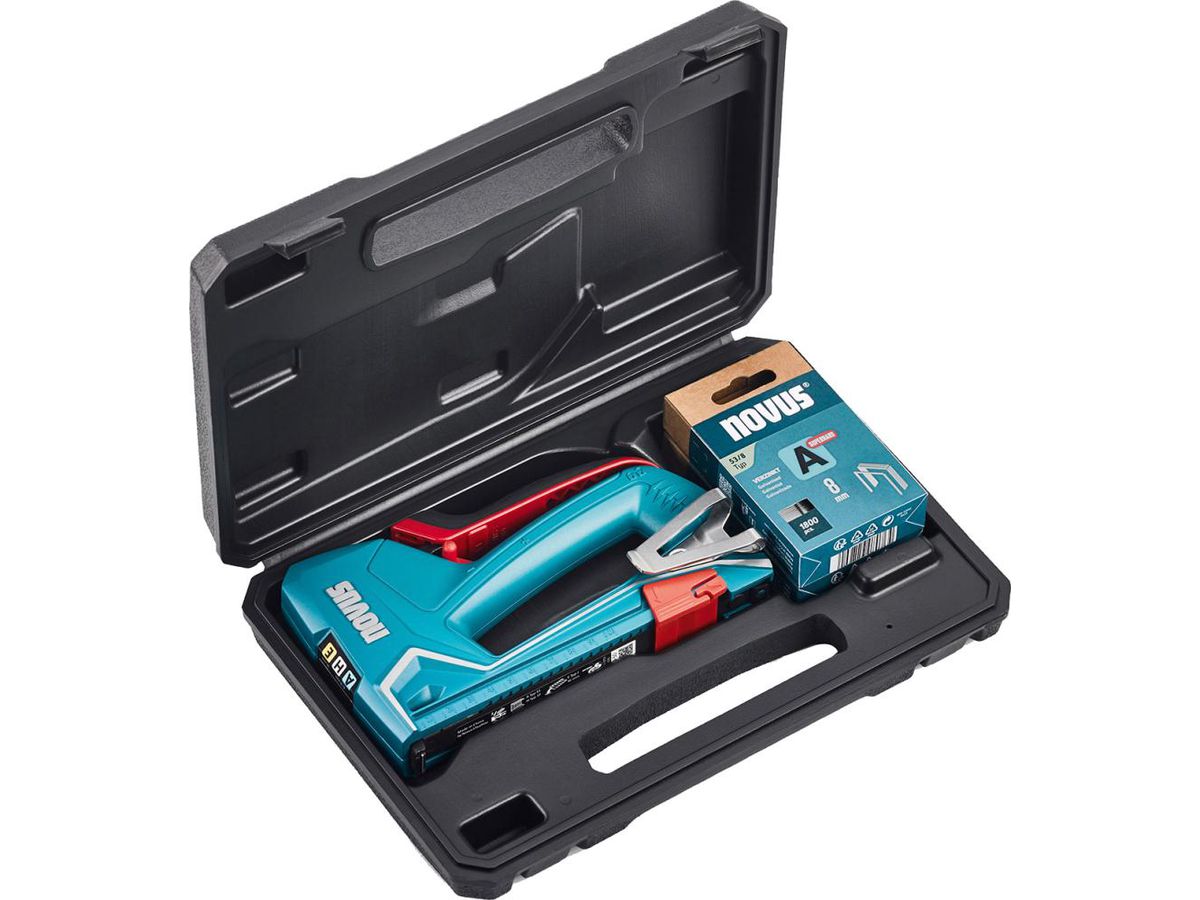 NOVUS Handtacker J-50 im Koffer