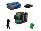 BOSCH EXPERT Linienlaser EXLL18V-120-33CG DK20, Akku, Ladegerät