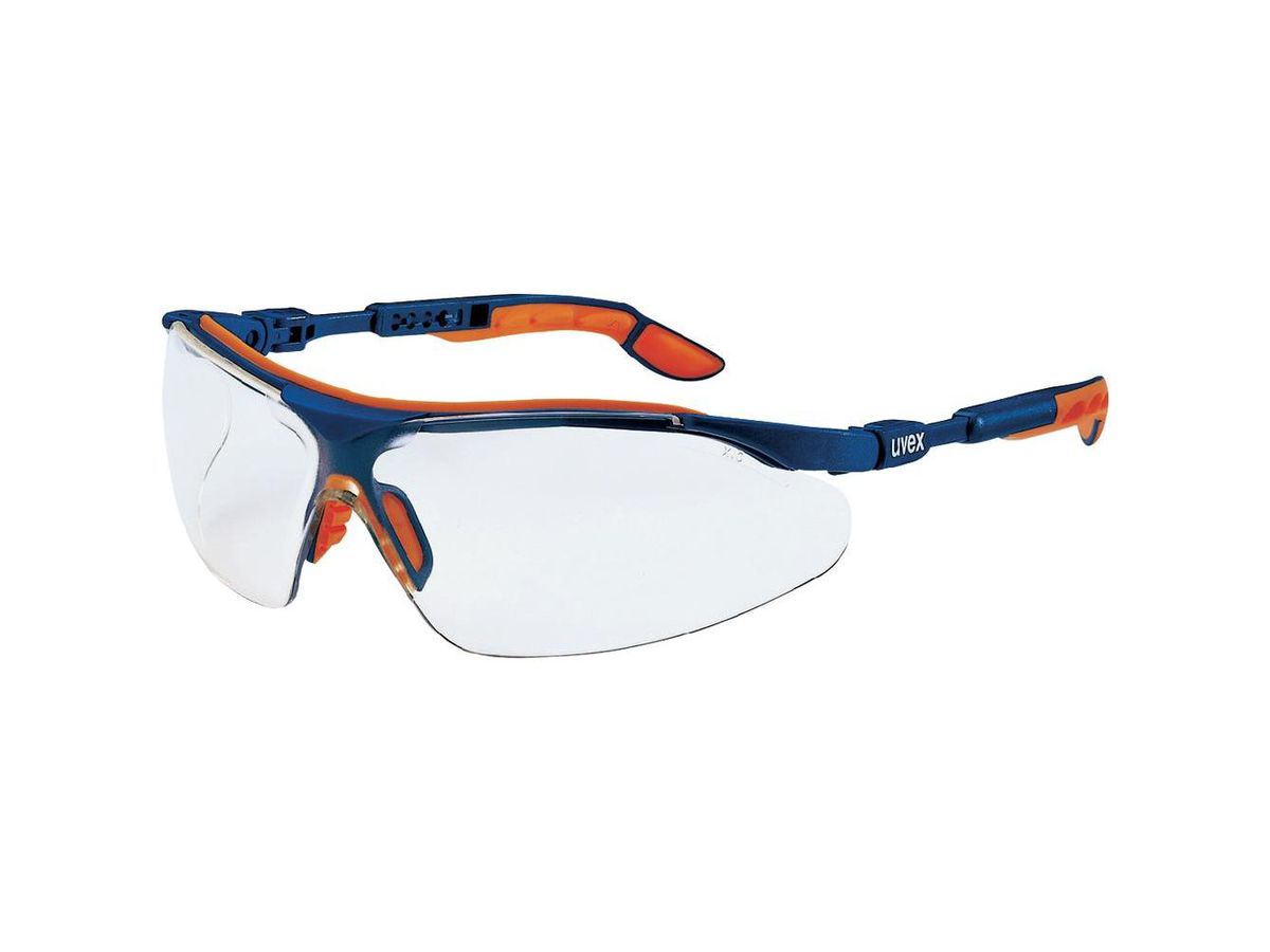 UVEX Schutzbrille I-VO Blue-Orange Clear Nr. 9160.265